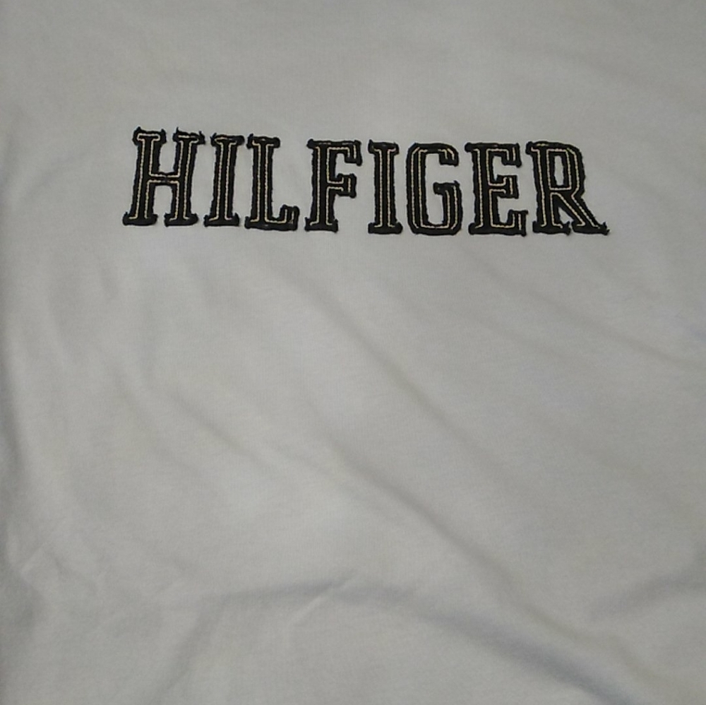 Tommy Hilfiger Blue Logo Tee Sz XXL - Picture 4 of 4